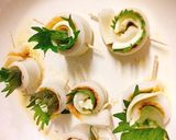 簡単！かまぼこしそチーズのカリカリ焼き作り方3写真