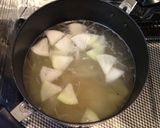 玉ねぎと鮭の味噌汁作り方5写真