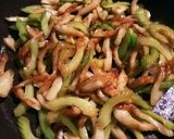 セロリと竹輪のきんぴら作り方3写真