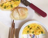 えんどう豆（グリンピース）オムレツサンド作り方5写真