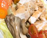 ヘルシーで満足！胡麻味噌鶏サラダ♡作り方9写真