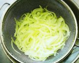ハムと玉ねぎのサラダ✨にんじんドレで作り方3写真