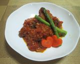 作り置きOK！チキンのトマト煮込み作り方10写真