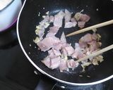 白菜とベーコンの蒸し煮作り方2写真