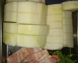 大根とベーコンと油揚げのコンソメ煮！作り方1写真