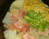 大根とベーコンと油揚げのコンソメ煮！作り方3写真