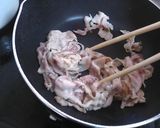 豚となすのみそチーズ炒め作り方3写真