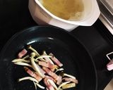 クリームチーズでクリームパスタ作り方4写真