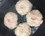 豆腐のふわふわ和風煮込みハンバーグ作り方3写真