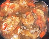 豆腐のふわふわ和風煮込みハンバーグ作り方6写真