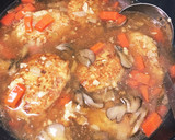 豆腐のふわふわ和風煮込みハンバーグ作り方6写真