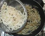 炒めサラダ♪蓮根とゴボウと人参で簡単作り方7写真