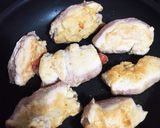 おつまみにも☆鶏胸肉の明太子挟みｯ♪作り方4写真