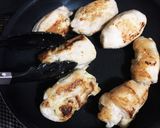 おつまみにも☆鶏胸肉の明太子挟みｯ♪作り方5写真