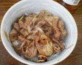 簡単 残り物のお肉で豚丼作り方6写真