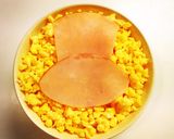 チョッパーの鶏そぼろ丼♡キャラ弁にも♡作り方4写真