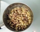 豚こまde簡単コッテリどて焼き風♪　作り方3写真