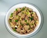 豚こまde簡単コッテリどて焼き風♪　作り方4写真