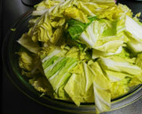 白菜大量消費！簡単おいしいお浸し♪作り方1写真
