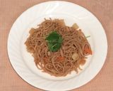 アインコーンスパゲッティ（焼きうどん風）作り方4写真