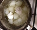 海老団子大根スープ煮作り方5写真