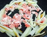 豚こまとジャガイモガリバター醤油炒め作り方2写真