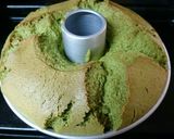 抹茶青汁シフォンケーキ作り方10写真