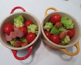トマトとソーセージのロースト作り方4写真