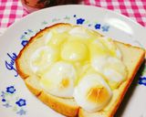 ♡マシュマロ&ココナッツトースト♡作り方3写真