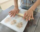 余ったご飯で簡単＊ピザ風せんべい作り方3写真