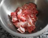 もち麦入り、色々野菜と豚肉の塩麹スープ作り方1写真
