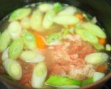 もち麦入り、色々野菜と豚肉の塩麹スープ作り方4写真