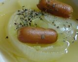 玉ねぎとソーセージのバター煮作り方4写真