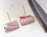 かいわれ大根のハム巻き作り方5写真