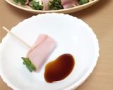 かいわれ大根のハム巻き作り方6写真