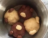 HMで簡単！ちぎりパン！生クリーム入り！作り方6写真