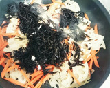 簡単!!鶏のささみとひじきの蓮根きんぴら作り方4写真