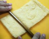 炒り玉子とお花飾りのお稲荷さん作り方2写真