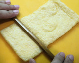 炒り玉子とお花飾りのお稲荷さん作り方2写真