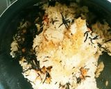 餅米なくてもモッチモチ鶏肉の炊き込みご飯作り方7写真