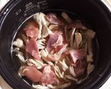 鶏とまいたけの炊き込みご飯作り方2写真