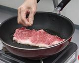 牛肉と長芋のステーキ作り方2写真