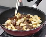 牛肉と長芋のステーキ作り方4写真
