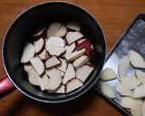 さつまいもとりんごの重ね煮作り方2写真
