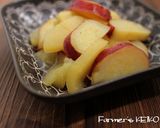 さつまいもとりんごの重ね煮作り方4写真