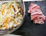 簡単！和風中華丼(柚子胡椒風味)作り方1写真
