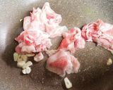 豆苗豚バラエリンギのガーリックマヨ作り方2写真