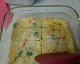 手づかみ食べ離乳食 肉野菜オムレツ作り方4写真