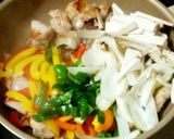 鶏もも肉 パプリカ ケチャップ炒め♡作り方5写真