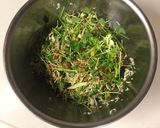 千切りキャベツと豆苗の納豆サラダ！作り方3写真